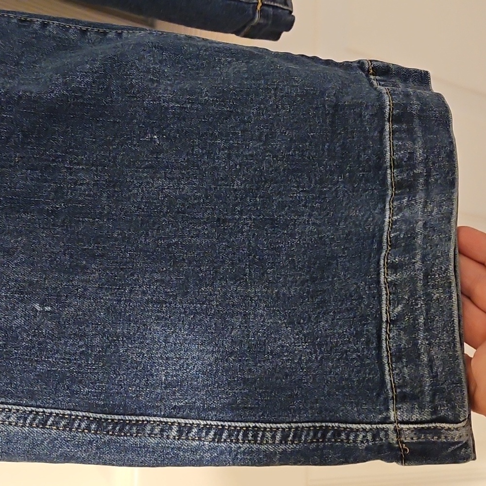 Gap Denim High-rise Wide-leg Crop. 10/30R - Picture 5 of 13